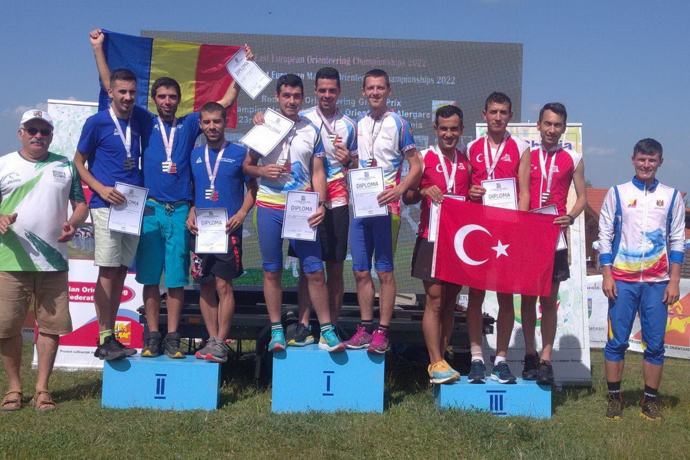 Кицканские ориентировщики триумфально выступили на чемпионате Юго-Восточной Европы