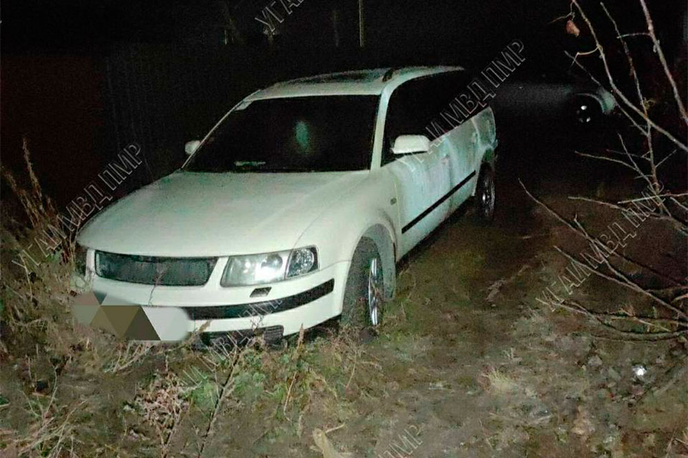 Угнанный автомобиль обнаружили в Кицканах